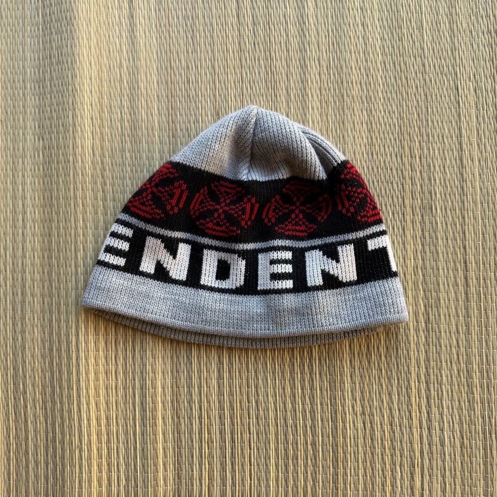independent trucks iron cross fleece lined Beenie - Picture 2 of 4